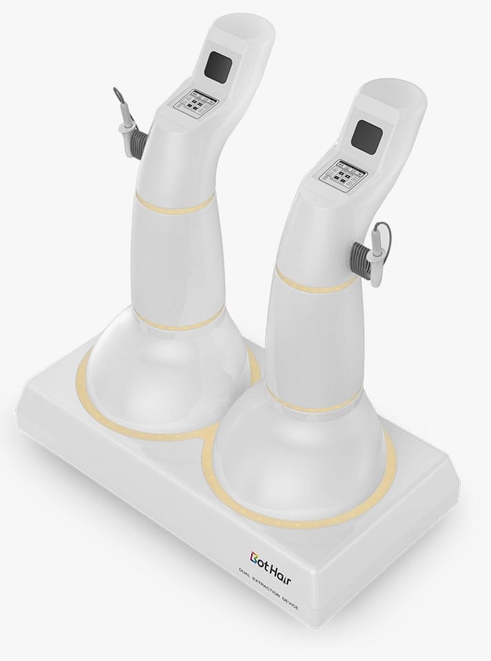 Transplante de Barba com o Dual Extration Device