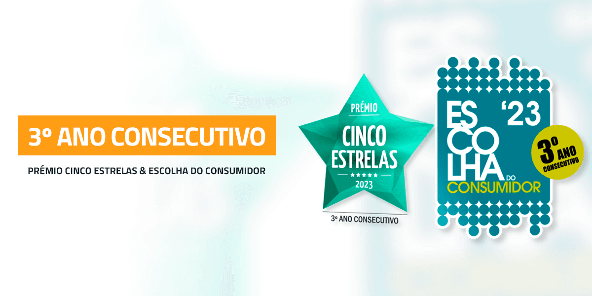 Insparya - Prémio Cinco Estrelas e Escolha do Consumidor pelo terceiro ano consecutivo