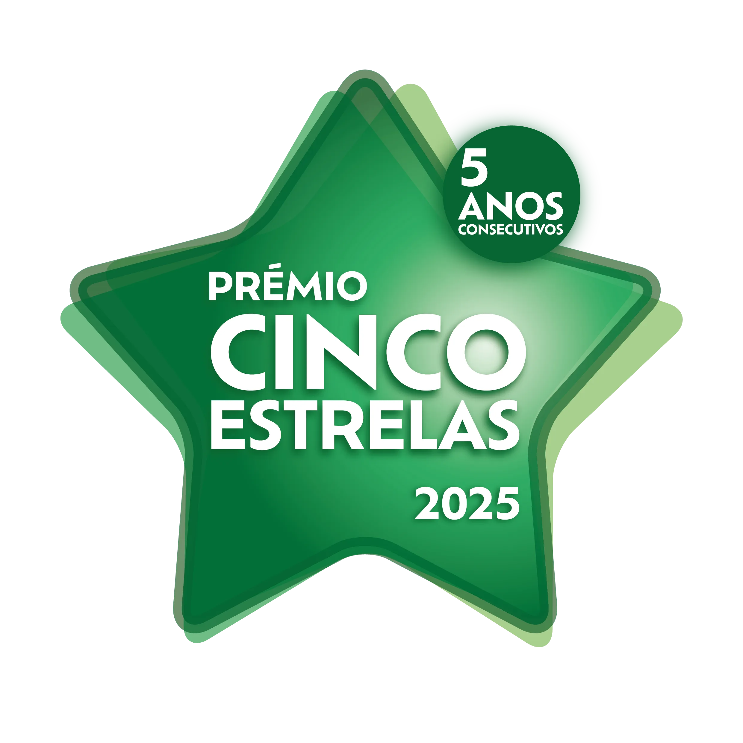 5-anos Prémio Cinco Estrelas - Saúde Viável melhor empresa na categoria Transplante Capilar