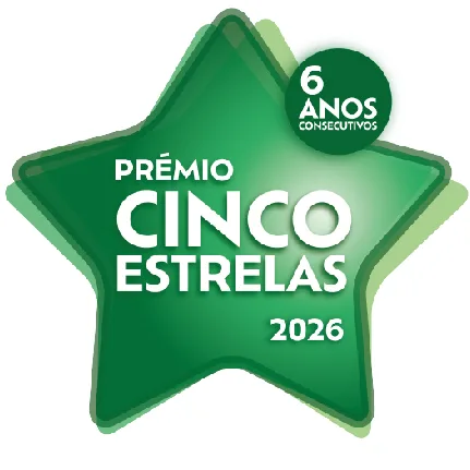 estrela_2026_150_alta-03 Prémio Cinco Estrelas - Saúde Viável melhor empresa na categoria Transplante Capilar